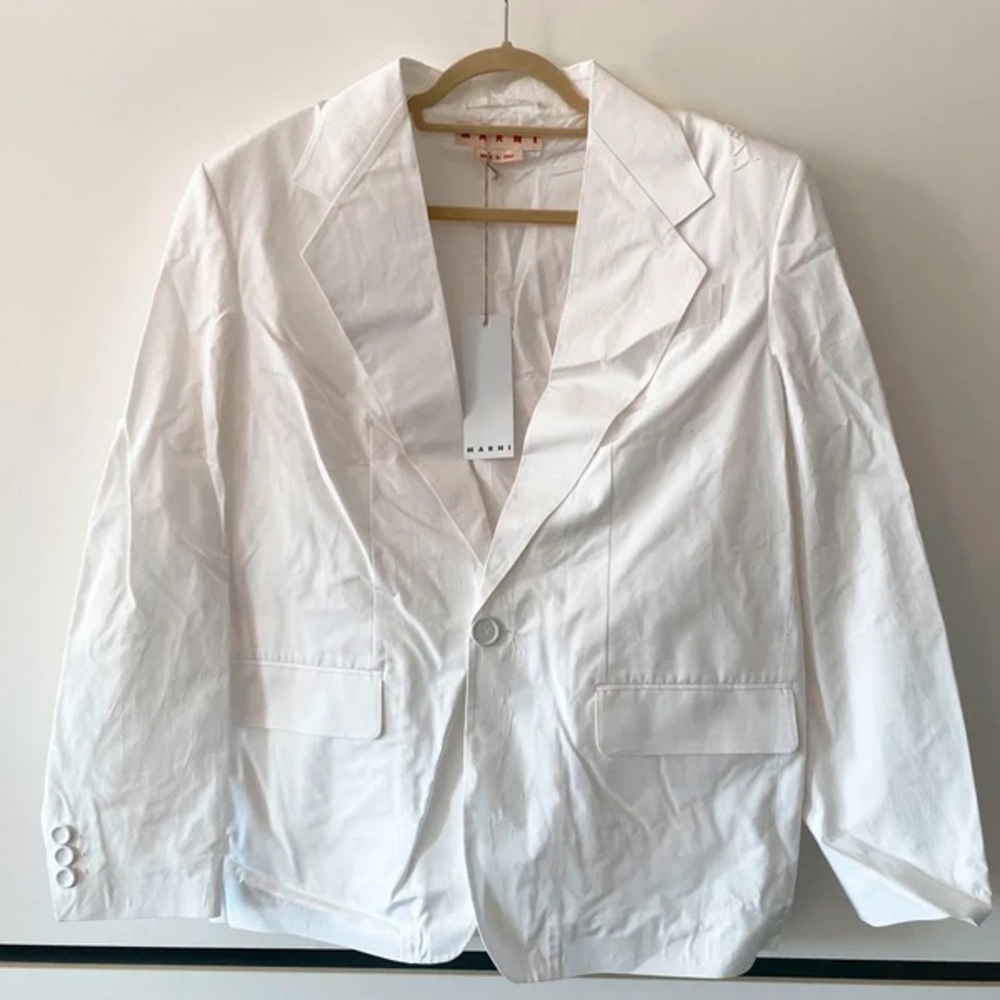 Marni White Blazer